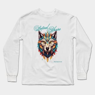 Luteal Phase Wolf | PMDD Awareness Long Sleeve T-Shirt